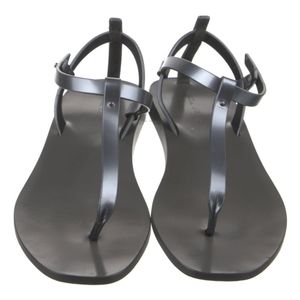 NWOT Rick Owens grey T-Strap Sandals Sz41/11